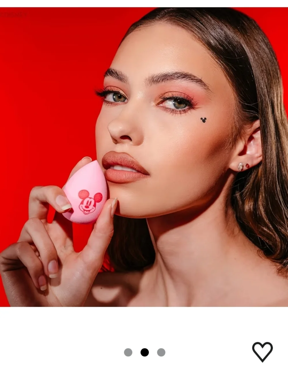 The Crème Shop x Disney Pink Mickey Blending Sponge